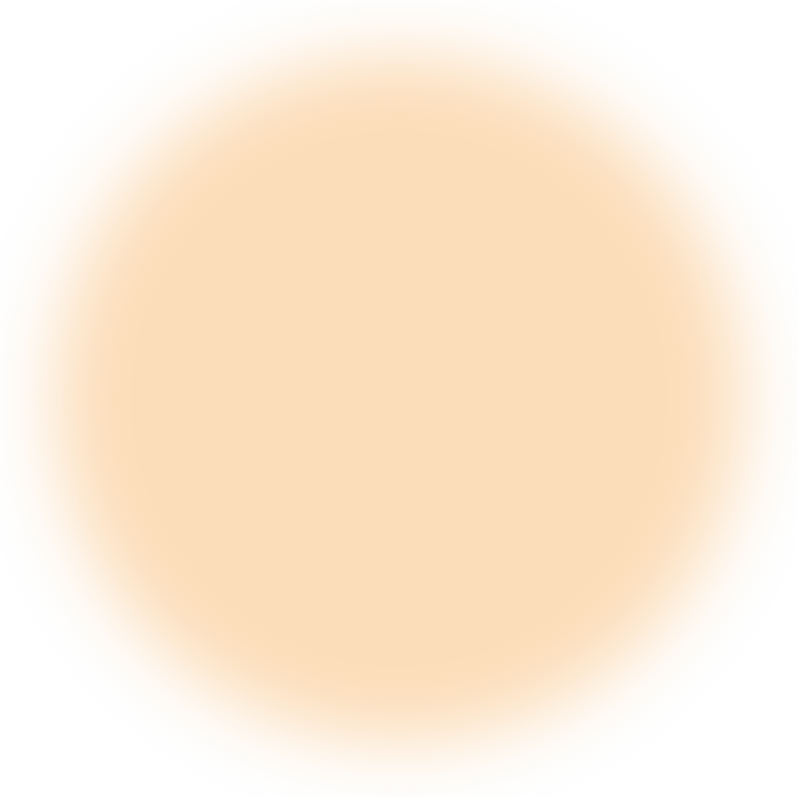 orange circle blur shadow
